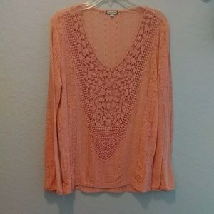 Lacey Peach top